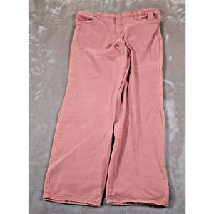 Gloria Vanderbilt Pants Womens 10 Short Pink Amanda Stretch Jeans Casual Cotton